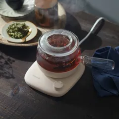 ビタントニオ ガラスケトル　KYUSU VEK-30 ハーブティー おしゃれ 漢方茶 洗い可能 電気ケトル 急須 KYUSUVEK30のサムネイル