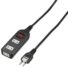 ヤザワ Y02BKNS315BK ブラック ノイズフィルター集中スイッチ付3個口 5m Y02BKNS315BKのサムネイル
