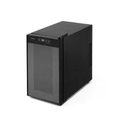 アイリスオーヤマ IWC-P081A-B ブラック 8本用ワインセラー 25L ペルチェ式 IWCP081ABのサムネイル