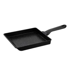 ベストコ ND-3902 ブラック LIV PLUS でかすぎる！エッグパン 卵焼き器 23×25cm エッグパン IH ガス火対応 ND3902のサムネイル