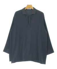 新品。天然灰汁発酵。藍染。ブラウス。カットソー。 新品。天然灰汁発酵。藍染。ブラウス。カットソー。 - メルカリ