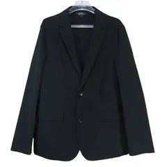 A.P.C. アーペーセー MILES JACKET 24243-1-39961 マイルス テーラード ジャケット ブラック アウター サイズL Juneのサムネイル