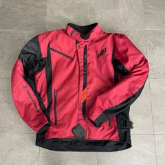 お値下げ※BATES RED LINE ライディングジャケットXL - メルカリ