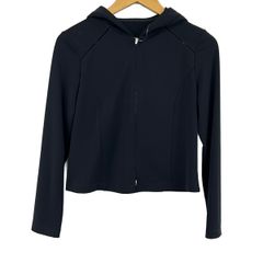PRADA プラダスポーツ ジップアップパーカー ラバーロゴ ネイビー