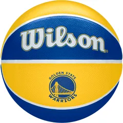 ウイルソン Wilson バスケット NBA TEAM TRIBUTE バスケットボール GS WARRIORS 7号球 ゴールデンステイト ウォリアーズ 男子用 中学 高校 大学 社会人 一般  B1300XBGOL ブルーのサムネイル