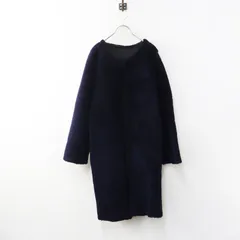 定価22万 ジャーナルスタンダードラックス Journal  Standard  luxe ラムムートンリバーコート ｜ネイビー 羽織り 【2400015026831】のサムネイル