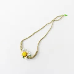 アプロジオ APROSIO&CO フラワービーズ ネックレス ｜ベージュ系 アクセサリー 花 モチーフ【2400015036618】のサムネイル