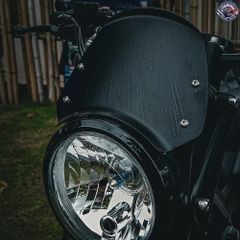 moto guzzi V7 メーターバイザー/フロントカウル アルミ製 - メルカリ