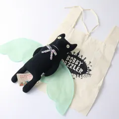 ボビーダズラー BOBBY DAZZLER こうもり ぬいぐるみ 一点物 ブラック／小物 雑貨 ロンドン【2400015035413】のサムネイル