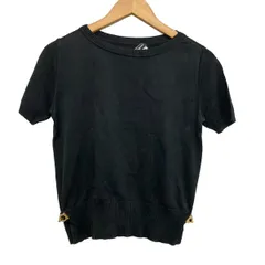 FERRAGAMO/SalvatoreFerragamo(サルバトーレフェラガモ) 半袖セーター サイズS レディース - 黒 クルーネック/ガンチーニのサムネイル