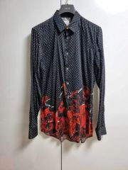 1623 Paul Smith ドット柄 ローズプリント シャツ L - メルカリ