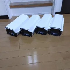 【4台セット／ハウジング付】Canon VB-M720F 業務用ネットワークカメラ 防犯カメラ【動作確認済】高画質 130万画素 超広角112.6度 光学3倍電動ズーム PoE給電対応 監視カメラ セキュリティ対策 キヤノン防犯・セーフティ機器のサムネイル