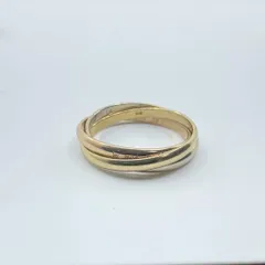 Cartier カルティエ トリニティリング ３連リング 指輪 Au750のサムネイル