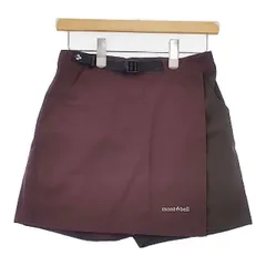 mont-bell ストレッチ O.D. ラップショーツ 1105427 ショートパンツ ハーフパンツ ショーツ ワインレッド レディース モンベル【中古】6-0613S∞のサムネイル