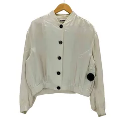 ジルサンダー JIL SANDER バックロゴプリント サテン ブルゾン レディース  32のサムネイル
