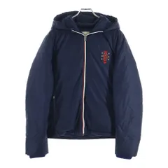 GUCCI (グッチ) スネークワッペン フーデッドダウンジャケット ネイビー 429517 Z4190のサムネイル