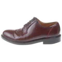 COMME des GARCONS HOMME (コムデギャルソンオム) ×ALDEN オールデン コードバン プレーントゥ レザーシューズ バーガンディのサムネイル