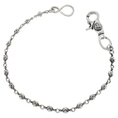CHROME HEARTS (クロムハーツ) 1BALL SHORT-S/1クリップショート#1クロスボール ウォレットチェーン シルバーのサムネイル