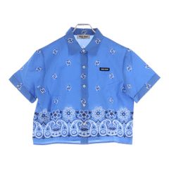 新品同様】MIU MIU スラブポプリン シャツ 36 - メルカリ