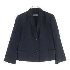 JIL SANDER (ジルサンダー) シルク混 カシミヤ シングルテーラードジャケット グレーのサムネイル