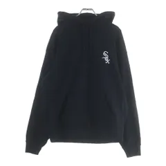 KITH (キス) MLB SOX HOODIE ソックス ロゴ刺繍 フーディー プルオーバー スウェットパーカー ブラック KHM030244のサムネイル