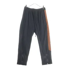 adidas (アディダス) ×SONG FOR THE MUTE SFTM PANT ソングフォーミュート サイドライン 裾ジッパー トラックパンツ グレー/オレンジ IK8598のサムネイル