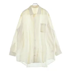 Y's for men (ワイズフォーメン) リネン レギュラーカラー 長袖シャツ アイボリー MN-B03-310のサムネイル