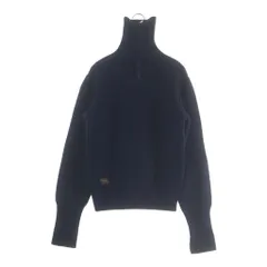 WTAPS (ダブルタップス) 16AW COMMANDER / SWEATER. WOOL コマンダー セーター ウール ハーフジップ ニット ネイビー 162MADT-KNM03のサムネイル