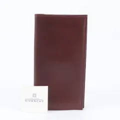 極美品 ジバンシー レザー 長財布 二つ折り ウォレット 本革 ブランド おしゃれ 紳士 メンズ ＷWM EG49-9【中古】のサムネイル