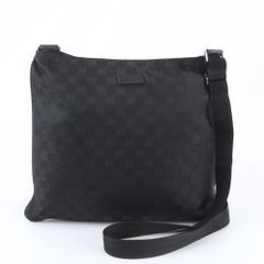 美品 グッチ GG スプリーム アングリーキャット 473324 レザー