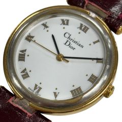 Christian Dior クォーツ　ヴィンテージ腕時計 ジャンク品 Christian Dior クォーツ ヴィンテージ腕時計 ジャンク品 3007 - メルカリ