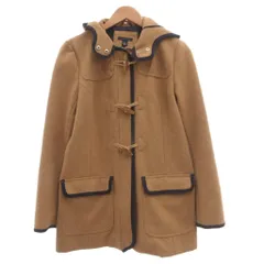 トミーヒルフィガー TOMMY HILFIGER ダッフルコート ミドル丈 M キャメル フード付き トグルボタン パイピング /IB ■ECG006のサムネイル