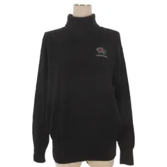 レオナール LEONARD FASHION カシミヤ混 タートルネック ニット セーター ラインストーン ブラック Mのサムネイル