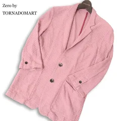 Zero by TORNADOMART トルネードマート 春夏★ 7分袖 ジオフクレ ストレッチ JQ アンコン ジャケット Sz.M メンズのサムネイル