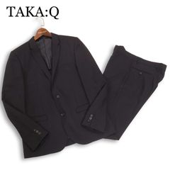 使用感少なめ 美品 TAKAQ ビジネススーツスリーピース Mサイズ 洗濯可