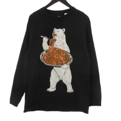 ゴースローキャラバン go slow caravan Tシャツ 長袖 ベアー ブラック 3のサムネイル