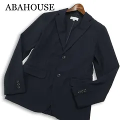 ABAHOUSE アバハウス 春夏★ Carreman アンコン スリム テーラード ジャケット Sz.44 メンズ 紺 ネイビーのサムネイル