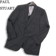 PAUL STUART ポール・スチュアート 春夏★ LASSIERE MILLS生地 背抜き ストライプ テーラード ジャケット Sz.AB5 メンズのサムネイル