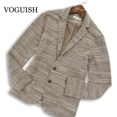 VOGUISH ヴォーギッシュ ルパート 春夏★ スリム メランジ アンコン テーラード ジャケット Sz.M メンズのサムネイル