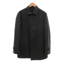 カルバンクライン CALVIN KLEIN ステンカラーコート L 黒 ブラック ミドルハーフ丈 /NL ■GY74のサムネイル