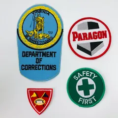 ビンテージ　ワッペン セット　アメリカ　当時物 アメカジ　米国　ハンドメイド 素材　(004)のサムネイル