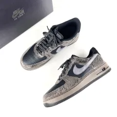 NIKE　ナイキ　2024　HF2898-001　AIR　FORCE　1　’07　LV8　エアフォースワン　スネーク　スニーカー　29cm　グレー/ブラック　箱付のサムネイル