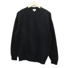 トラサルディ TRUSSARDI ニット セーター カシミヤ混 48 黒 ブラック 長袖 /SM3 ■ECD005のサムネイル