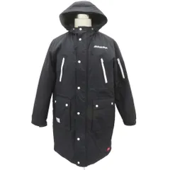 ディッキーズ Dickies ナイロンシェル インサレーションコート 中綿コート XL 黒 ブラック フード付き ジップアップ ロング丈 DK007019 /YS19 ■ECE006のサムネイル