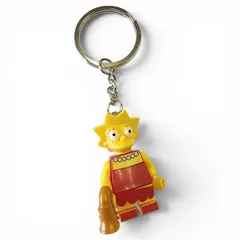 シンプソンズ リサ ブロックキーホルダー LEGO風　互換ブロックのサムネイル