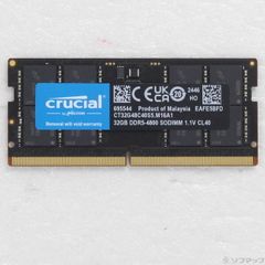Crucial DDR5 32GB SODIMM メモリ 1枚 - メルカリ