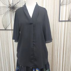 新品 Lady Fast 長袖ブラウス パープル 編み込みデザイン - メルカリ