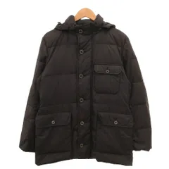 マッキントッシュフィロソフィー MACKINTOSH PHILOSOPHY ダウンジャケット 38 黒 ブラック 無地 ハーフ丈 フード付き ドローストリング /SD ■GY74のサムネイル