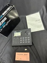 BOSS DR-550 Dr.Rhythm ドラムマシン 動作未確認 元箱 説明書付き リズムプログラマー 本体（k-856）のサムネイル