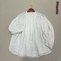 Pheeta︎♥︎UNITED ARROWS別注 Stella ギャザーブラウス Pheeta フィータ Stella ステラ リネン ブラウス - メルカリ